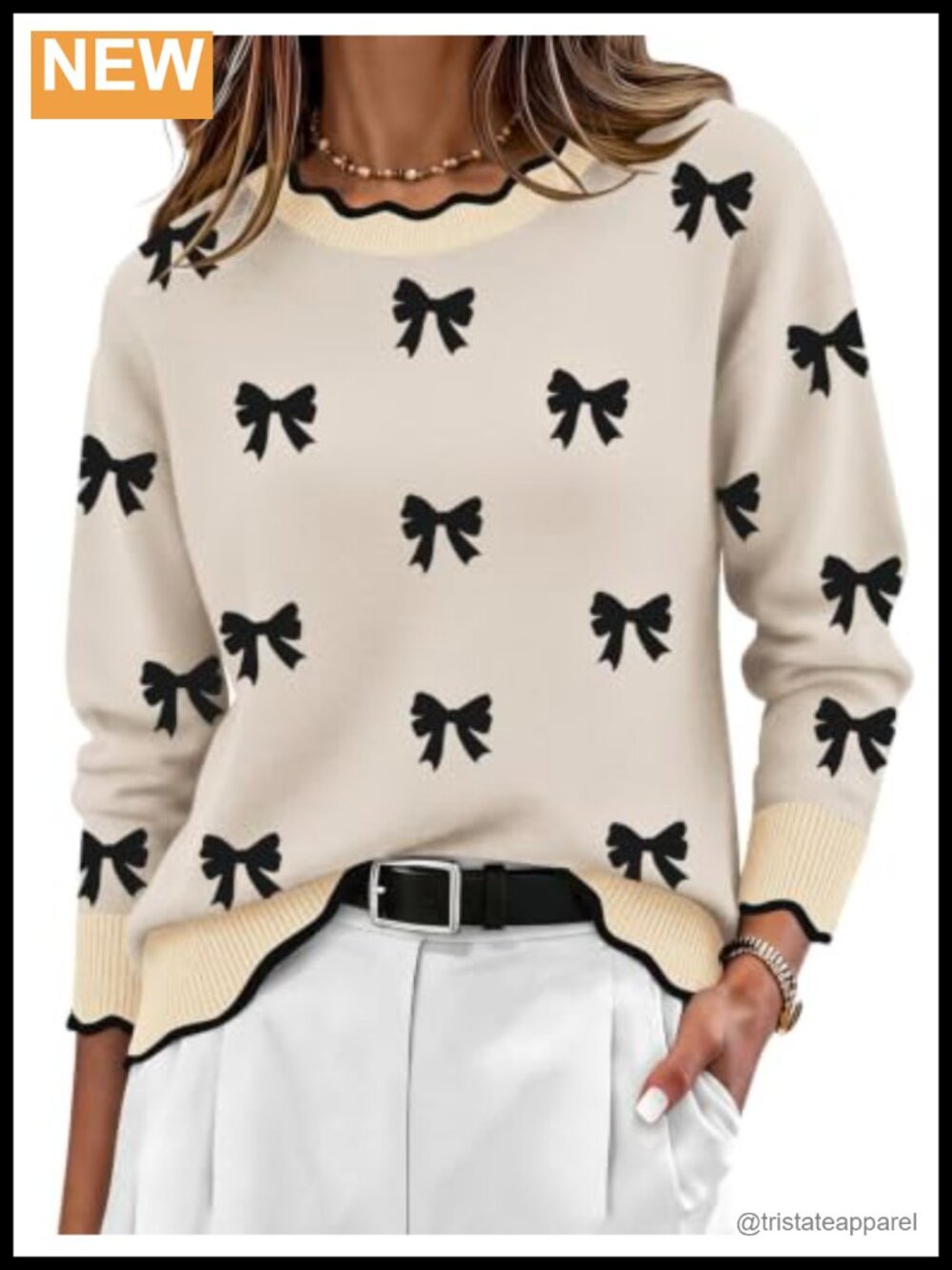 Womens Soft Knit Pullover Sweater Crew Neck Loose Fit Long Sleeve Fall Winter
